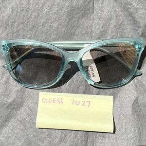 Guess **Unique** Teal Blue Sunglasses - GU7627-93C